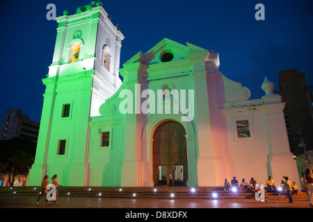 Basilique Cathédrale Cathédrale, Maire, Santa Marta, Colombie, département de Magdalena Banque D'Images