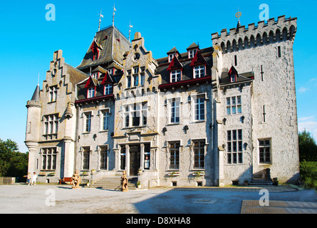 Radhadesh - Château de Petite-Somme près de Durbuy en Belgique Banque D'Images