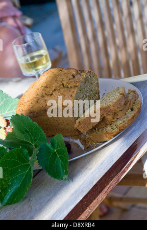 Gâteau de farine de châtaigne Banque D'Images