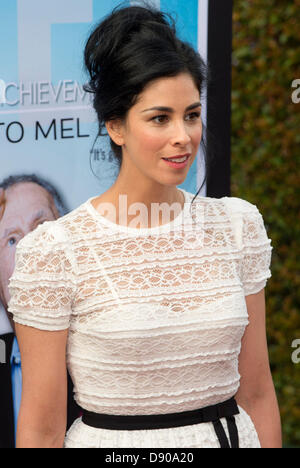 Hollywood, Californie, USA. 6 juin, 2013. SARAH SILVERMAN arrive pour l'American Film Institute Hommage à Mel Brooks à sa vie Achievement Award Gala.(Image Crédit : Crédit : Brian Cahn/ZUMAPRESS.com/Alamy Live News) Banque D'Images