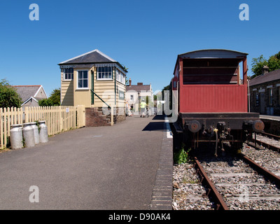 Bideford ancienne gare maintenant partie de la Tarka Trail, Devon, UK 2013 Banque D'Images