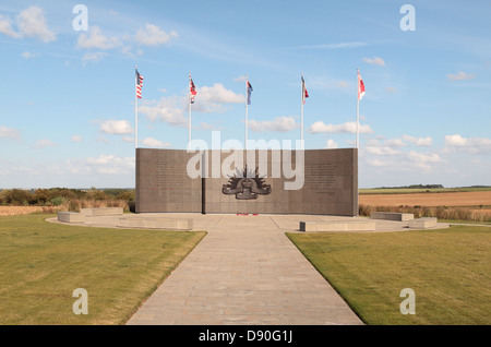 Le Corps australien Memorial Park, Le Hamel, Somme, Picardie, France. Banque D'Images