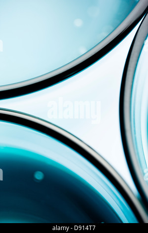 Abstract pattern fait de verres à boire Banque D'Images