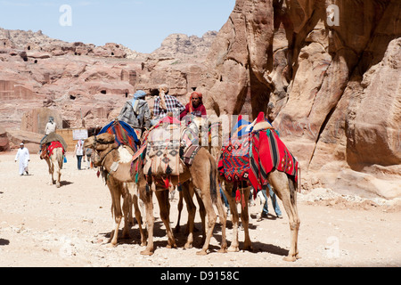 Petra, Jordanie Banque D'Images