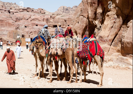 Petra, Jordanie Banque D'Images