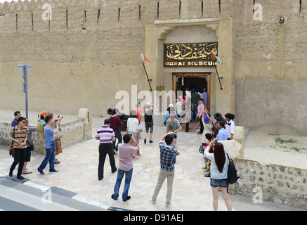 Le Musée de Dubaï, Dubaï, Émirats Arabes Unis Banque D'Images