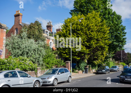 Ethelbert Road Canterbury Kent England Banque D'Images