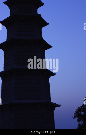 Maoshan Tower. Comté de Kinmen, Taiwan Banque D'Images