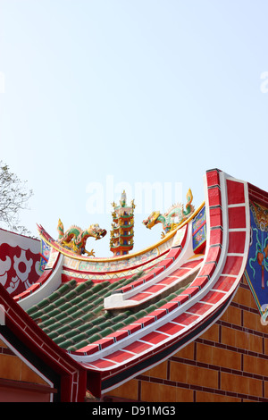 Temple taoïste. Comté de Kinmen, Taiwan Banque D'Images