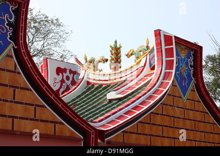 Temple taoïste. Comté de Kinmen, Taiwan Banque D'Images