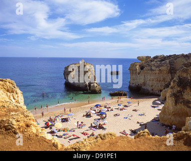 Praia de Sao Rafael près d'Albufeira, région de l'Algarve, Portugal Banque D'Images