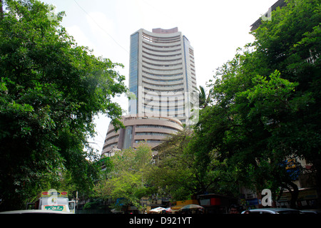 Le bâtiment de la bourse de l'ESB à Mumbai, Inde. Banque D'Images