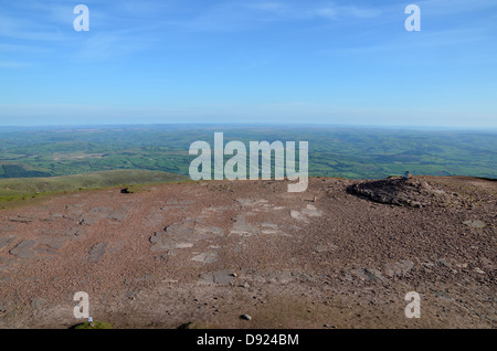 Pen Y Fan numéro sommet 3343 Banque D'Images