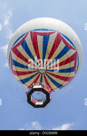 Ballon hélium captif - Bournemouth Eye balloon Banque D'Images
