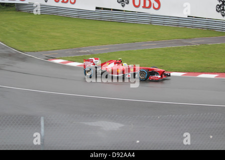 Fernando Alonso, vainqueur de la 2e place du Grand Prix de Montréal 2013 Banque D'Images