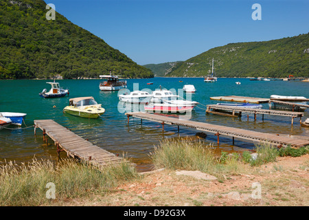 Fjord Limski, Istrie Croatie Banque D'Images