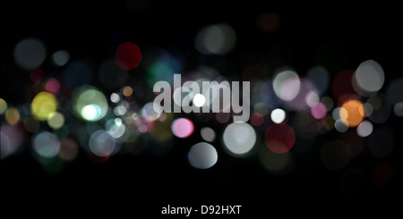 Lumières abstraits Banque D'Images