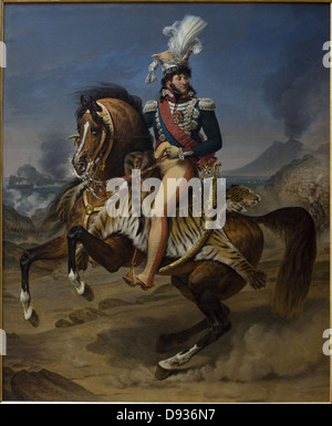 Le Baron Antoine-Jean Gros Joachim Murat, roi de Naples - Roi de Naples 1812 XIX e siècle école française du Louvre - Paris Banque D'Images