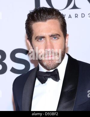 New York, NY, USA. 9 juin, 2013. Jake Gyllenhaal aux arrivées pour la 67e Tony Awards annuels, le Radio City Music Hall, New York, NY 9 juin 2013. Photo par : Andres Otero/Everett Collection/Alamy Live News Banque D'Images