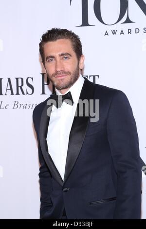 New York, NY, USA. 9 juin, 2013. Jake Gyllenhaal aux arrivées pour la 67e Tony Awards annuels, le Radio City Music Hall, New York, NY 9 juin 2013. Photo par : Andres Otero/Everett Collection/Alamy Live News Banque D'Images