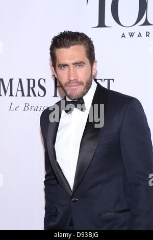 New York, NY, USA. 9 juin, 2013. Jake Gyllenhaal aux arrivées pour la 67e Tony Awards annuels, le Radio City Music Hall, New York, NY 9 juin 2013. Photo par : Andres Otero/Everett Collection/Alamy Live News Banque D'Images