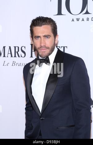 New York, NY, USA. 9 juin, 2013. Jake Gyllenhaal aux arrivées pour la 67e Tony Awards annuels, le Radio City Music Hall, New York, NY 9 juin 2013. Photo par : Andres Otero/Everett Collection/Alamy Live News Banque D'Images