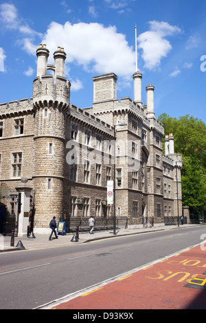 Armoury House, Honorable Artillery Company (HAC) bâtiment. City Road London UK Banque D'Images