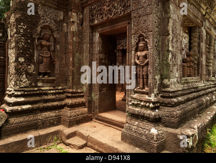 Vat Phu Champassak, temple Khmer, Laos Banque D'Images