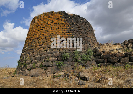 Nuraghe Oes, près de Torralba, Valle dei Nuraghi, Sardaigne, Italie Banque D'Images