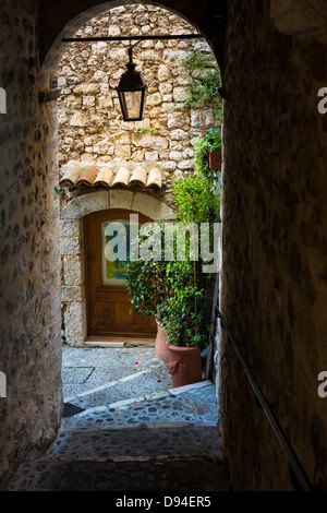 Zone de passage à Saint Paul de Vence en France Banque D'Images