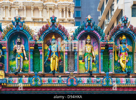 Sri Krishnan temple, Singapour Banque D'Images