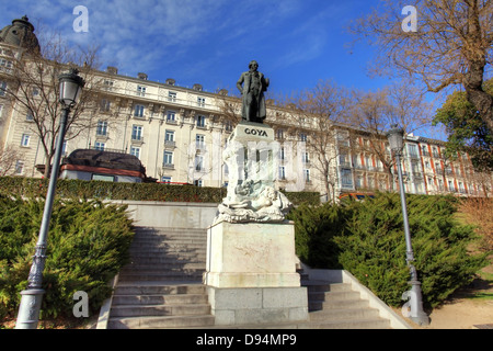 De Goya à Madrid, Espagne. Banque D'Images