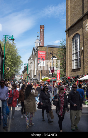 Brick Lane Market Londres Banque D'Images