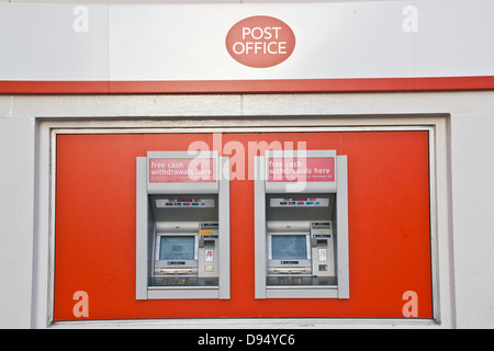 Deux poste, postomat Banque D'Images