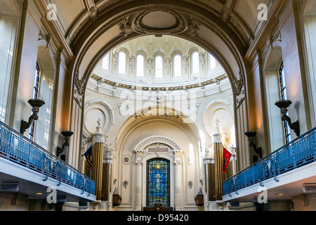 L'United States Naval Academy Chapelle, Annapolis, Maryland, USA. 1908 Banque D'Images