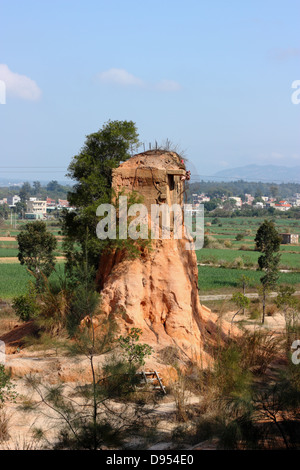 Un ancien bunker militaire. Jinning, Kinmen County, Taiwan Banque D'Images