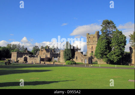 Hoddom Castle, Annandale, Dumfries et Galloway, Écosse, Royaume-Uni Banque D'Images