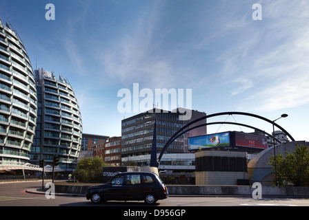 Old Street, Londres rond-point Banque D'Images