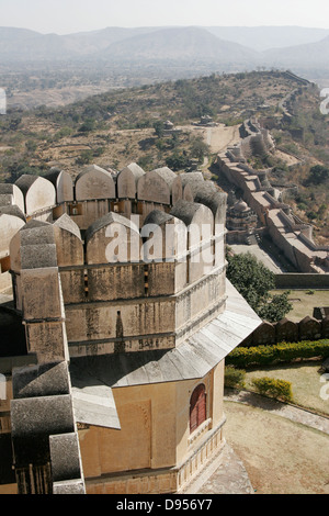 Kumbalgarh fort, Rajasthan, Inde Banque D'Images