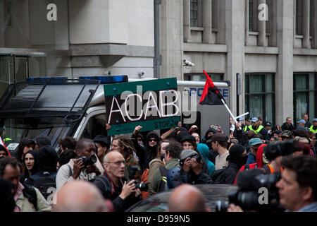 Londres, Royaume-Uni. Mardi 11 juin 2013 Crédit : Nelson Pereira/Alamy Live News Banque D'Images