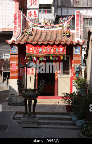Temple taoïste. Jincheng. Comté de Kinmen, Taiwan Banque D'Images