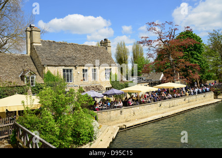 Le Trout Inn, Wolvercote, Oxford, Oxfordshire, Angleterre, Royaume-Uni Banque D'Images