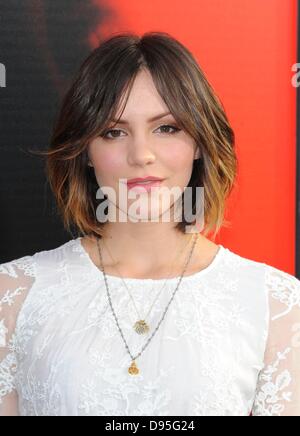 Los Angeles, CA. 11 Juin, 2013. Katharine McPhee aux arrivées pour TRUE BLOOD Premiere Saison, Cinerama Dome à l'Arclight Hollywood, Los Angeles, CA, 11 juin 2013. Credit : Elizabeth Goodenough/Everett Collection/Alamy Live News Banque D'Images