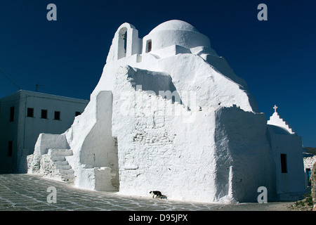 Mykonos Cyclades Grèce Banque D'Images