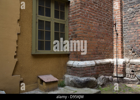 Détail de l'architecture à Gdansk, Pologne. Banque D'Images
