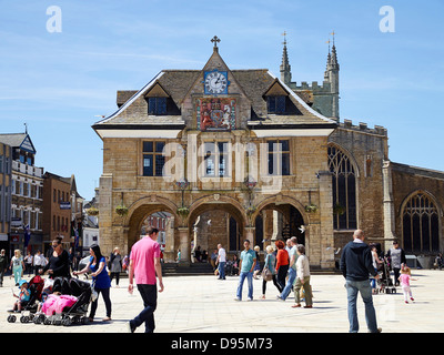 La Guildhall dans la place de la Cathédrale, centre-ville, à Peterborough Cambridgeshire, Angleterre de l'Est Banque D'Images