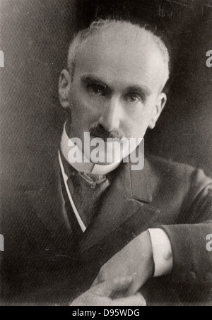 Henri Bergson (1859-1941) Philosophe français. Banque D'Images