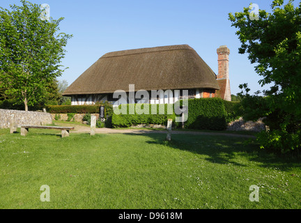 Maison du clergé Alfriston East Sussex England UK GO Banque D'Images