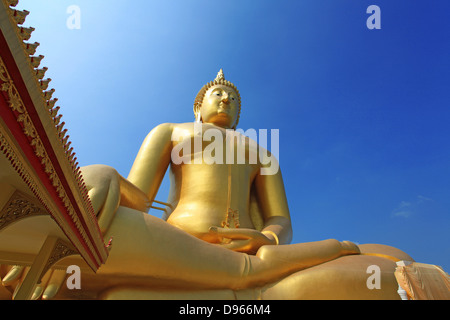 Statue de Bouddha de la méditation en Thaïlande Banque D'Images