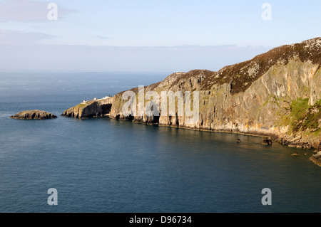 Pile du nord Côte d'Anglesey au Pays de Galles Cymru UK GO Banque D'Images